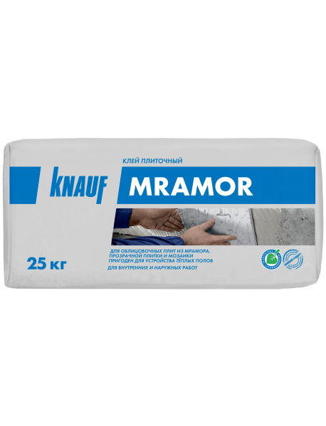 Клей плиточный белый Кнауф Мрамор, 25кг (42меш/под)
